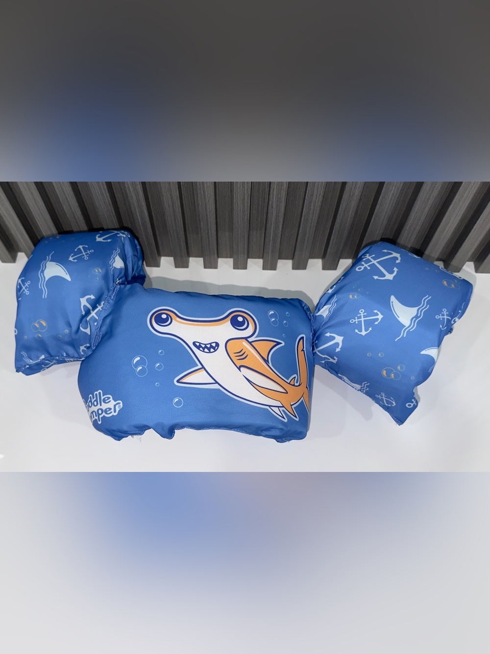 Kids' Shark-Design Puddle Jumper Floatation Aid (33–55 lb)